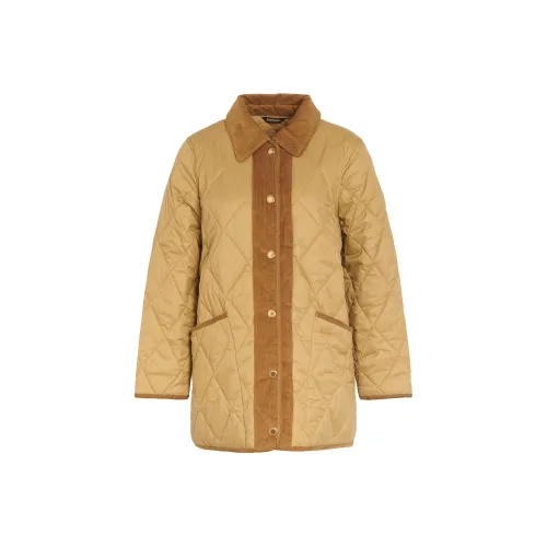 BARBOUR Highcliffe Quilted Куртка Куртки Пальто Женские Коричневый