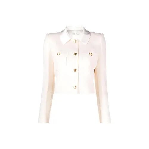 Alessandra Rich Куртки и Пальто Женские Айвори Белый