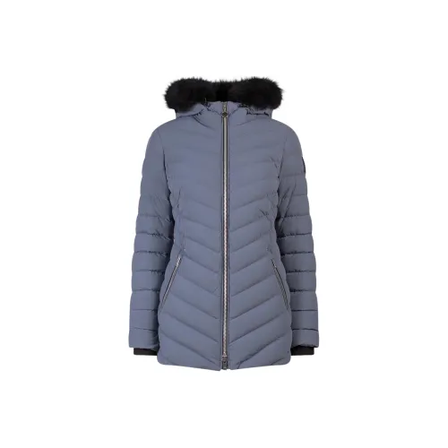 Moose Knuckles Женские синие пуховики