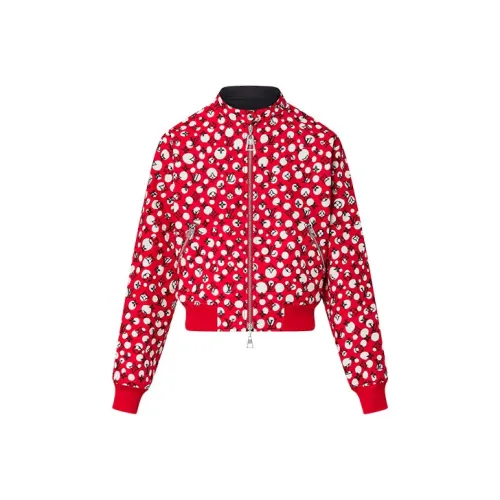 LOUIS VUITTON x Yayoi Kusama SS23 Куртки и Пальто Женские Красные