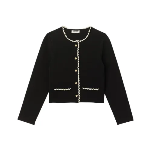 Sandro Куртки и Пальто Женские Черные