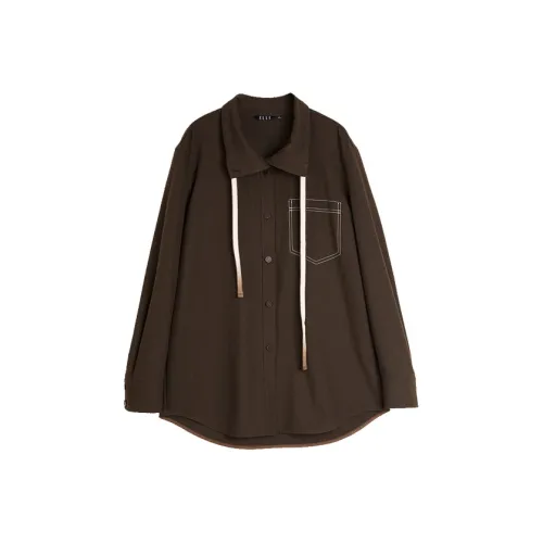 Elle Кофе Женские Рубашки