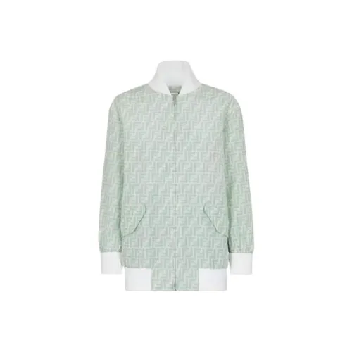 FENDI Куртки и Пальто Женские Зеленые