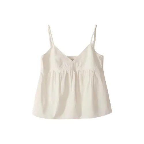 NOTHING WRITTEN Marge Cami Топ Топ на бретелях Женский Айвори Айвори