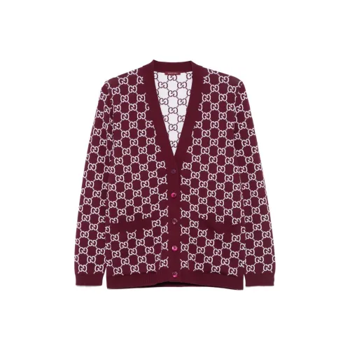 GUCCI Трикотаж Женский Бордовый