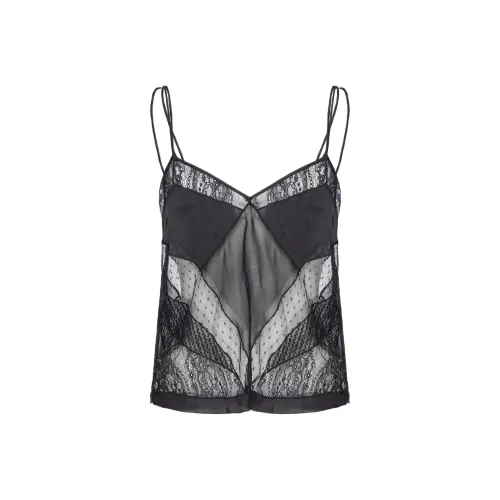 PINKO SS24 Топ на бретелях Женский Черный