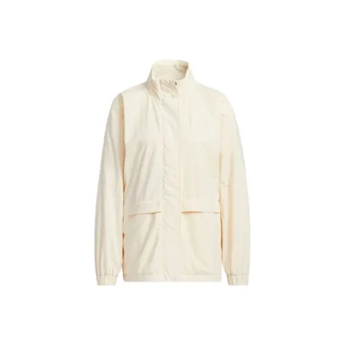 Adidas Куртка Женская Бежевая Желтая