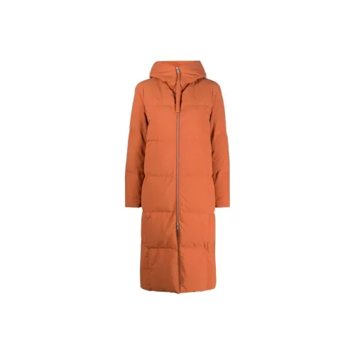JIL SANDER Апельсиновые Женские Пуховики