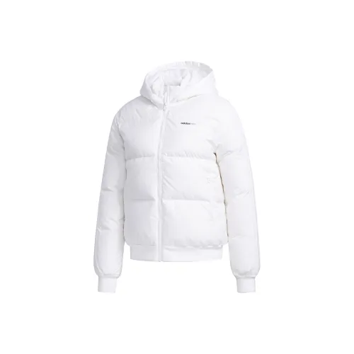 ADIDAS NEO Пуховик Унисекс Белый
