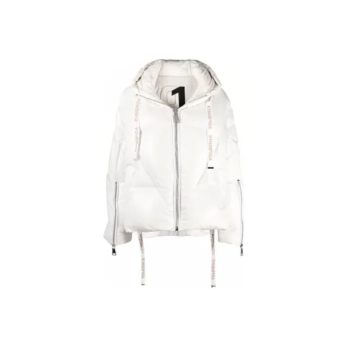 KHRISJOY FW21 Пуховик Женская Белая