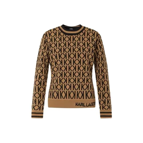 Karl Lagerfeld Трикотаж Женский Коричневый