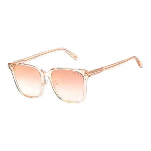 TF Квадратные Солнцезащитные Очки Унисекс Розовые