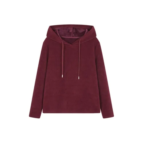 IHIMI Толстовка Женская Ягодный Красный