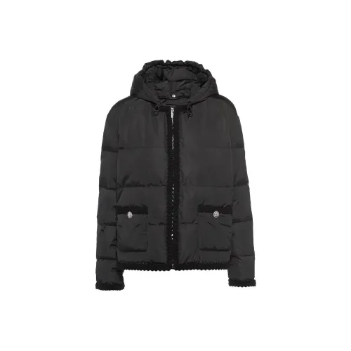 MIU MIU FW22 Пуховик Женский Черный