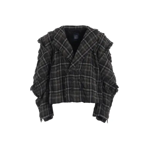Yohji Yamamoto Коричневые Женские Куртки