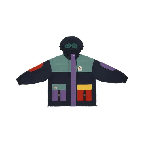 Cloud Factory Темно-синие Женские Куртки