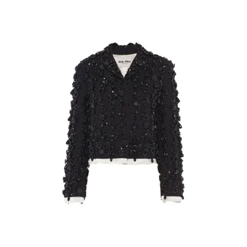 MIU MIU Черные Женские Куртки