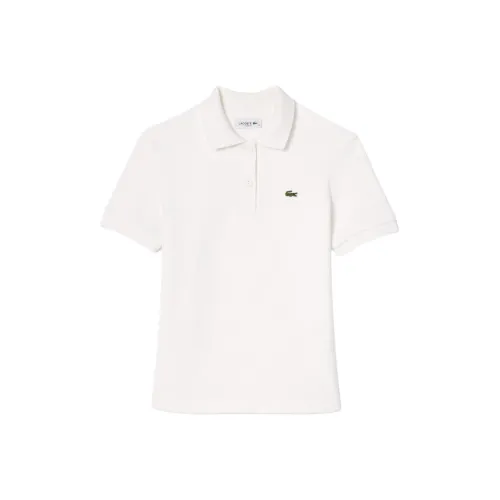 LACOSTE Поло Женское Белое