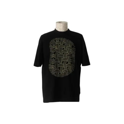 Christopher Nemeth SS25 T-Shirt Мужской Черный