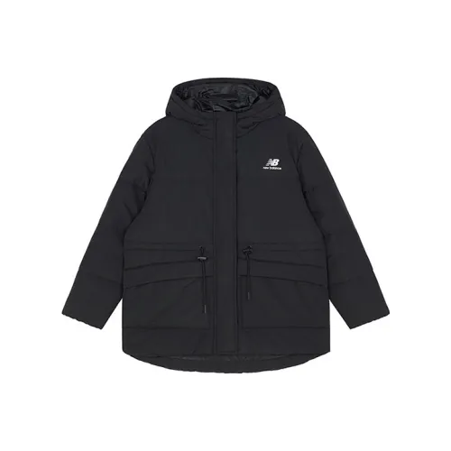 New Balance совместный бренд Leisure Life пуховик зимний женский черный