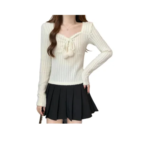 ABBY GODDESS Трикотаж Женский Кремовый Абрикос