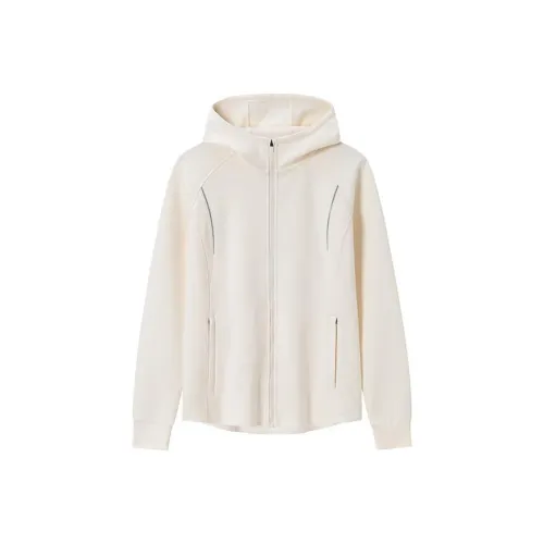 ANTA RUNNING Collection Куртки и Пальто Женские Ванильный Экрю