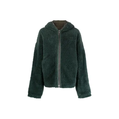 RICK OWENS Бирюзовые Женские Куртки
