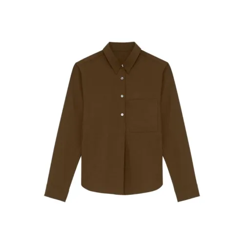 Theory Коричневые Женские Рубашки