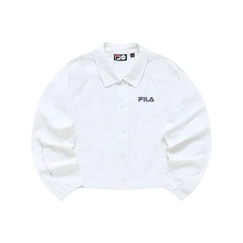 FILA FUSION Куртка Женская Стандартная Белая