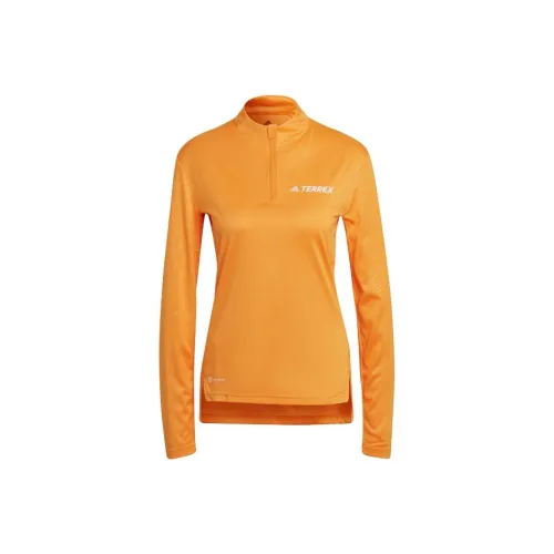 Adidas Terre T Рубашка Женская Оранжевая