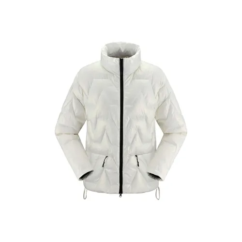 Discovery EXPEDITION Однотонный Воротник-стойка Пуховик Женские