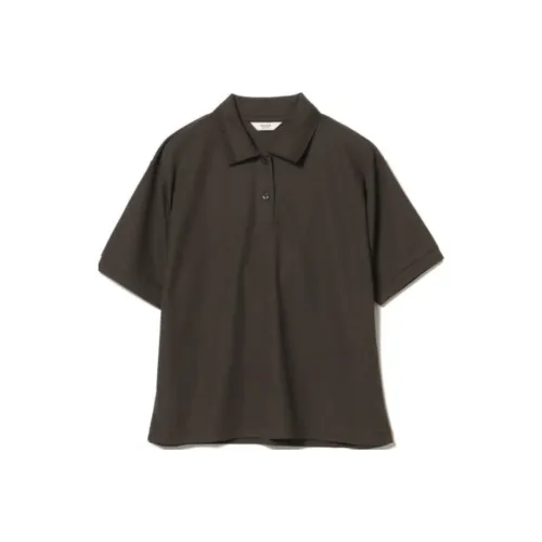 BEAMS Поло Женское Угольно-Серое