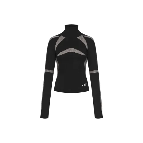 HARSH AND CRUEL Трикотаж Женский Черный