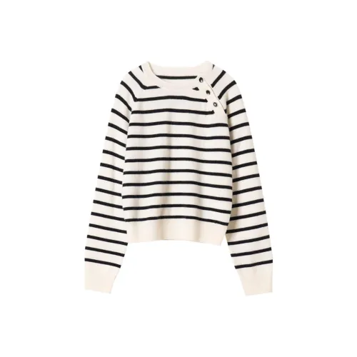 SNOWFORTE Кашемир Свитер Женский Полярный Белый