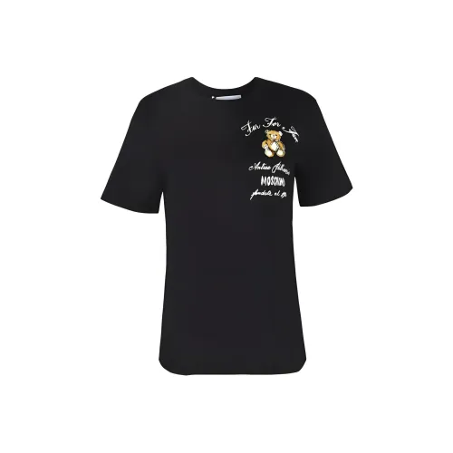 MOSCHINO Черные Женские Футболки