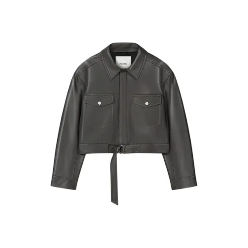 NANUSHKA FW24 Куртки Пальто Женские Полуночный Зеленый