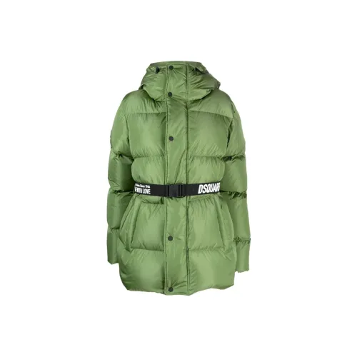 DSQUARED 2 Пуховик Женский Зеленый