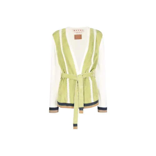 MARNI Куртки и Пальто Женские Зеленые