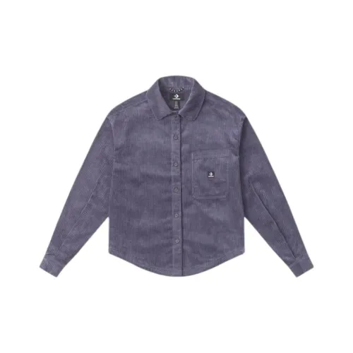 Конверс Фиолетовые Женские Рубашки