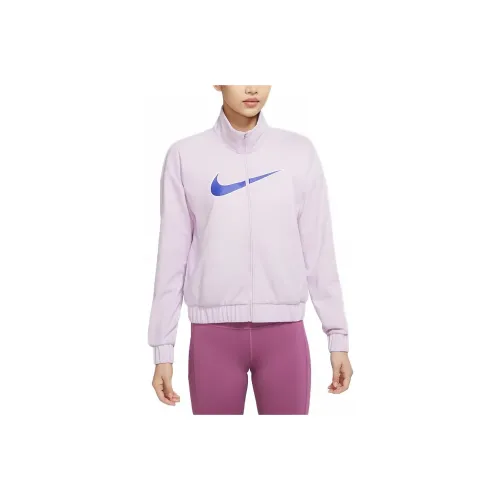 NIKE Светло-фиолетовый Женские Куртки