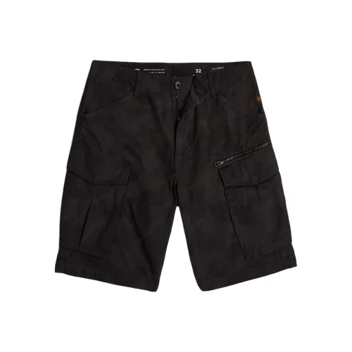 STAR RAW Повседневные шорты Мужские Черные