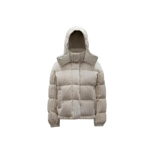 Moncler Слоновая кость Женские пуховики
