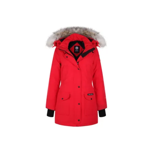 Canada Goose Trillium Красный Женские Пуховики