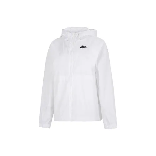 nike Sportswear Куртка Весна Женская Белая