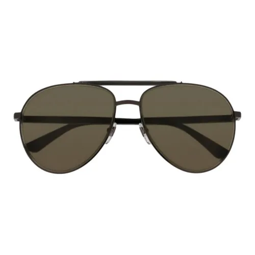 GUCCI Металл Aviator Солнцезащитные очки Унисекс Черный