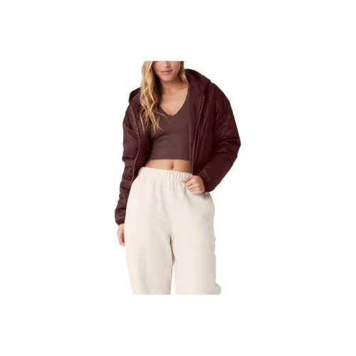 Alo Yoga Куртки Пальто Женские Вишня Coke