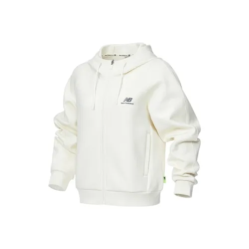 New Balance Слоновая кость Женские Куртки