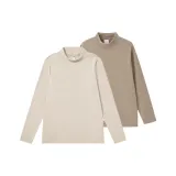 Абрикос + Хаки (Двусторонняя флисовая подкладка)