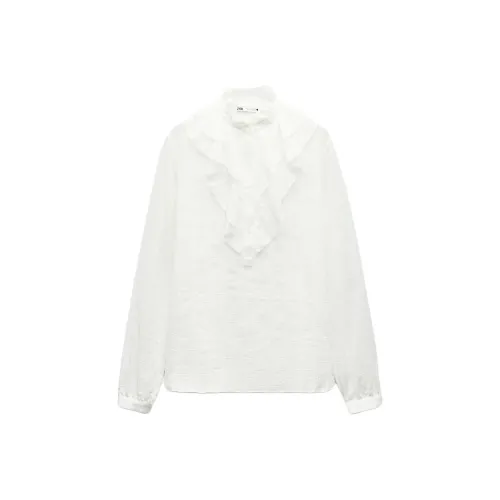 ZARA ZW Series Натуральные Женские Рубашки