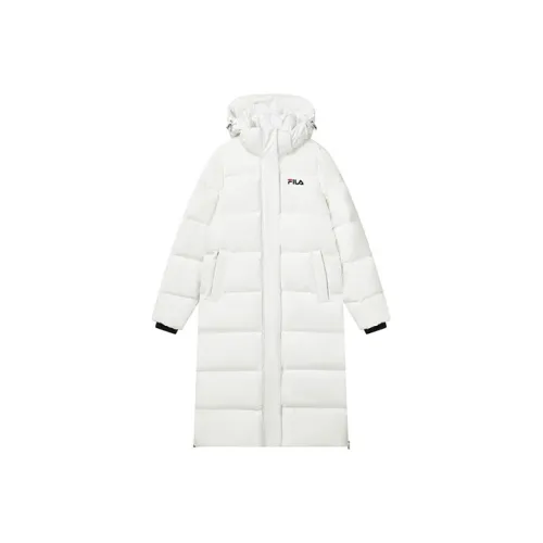 FILA белые женские пуховики
